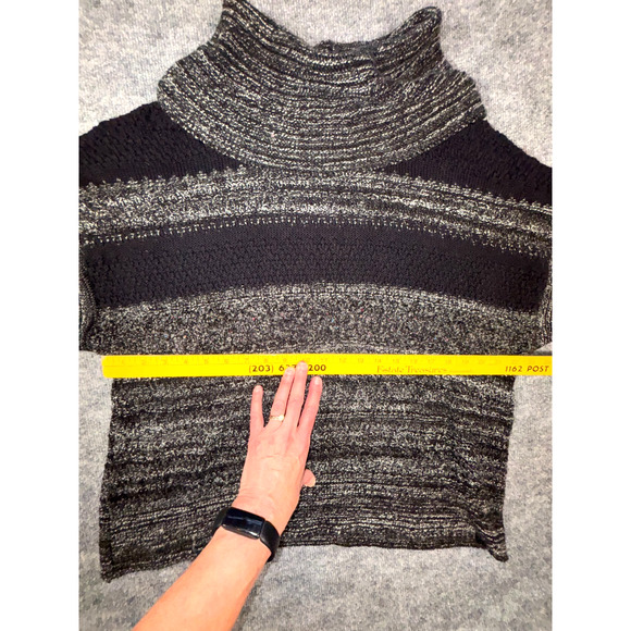 Coldwater Creek Flecked Tweed‑Look Cowl Sweater Size M (10‑12) - Picture 7 of 8